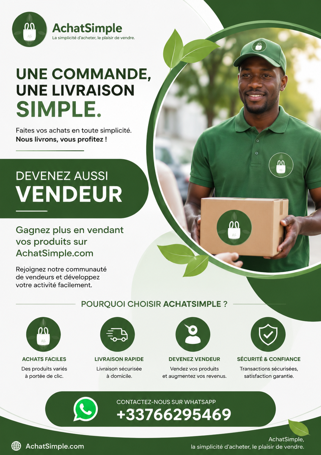 La livraison sur achatsimple.com : comment ça marche ?